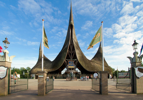 Entreegebouw van de Efteling