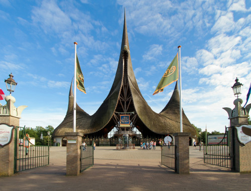 Entreegebouw van de Efteling